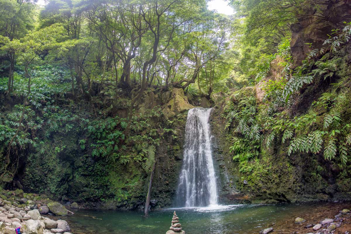 Cascata-do-Salto-do-Prego-seen-in-Sao-Miguel-Portugal