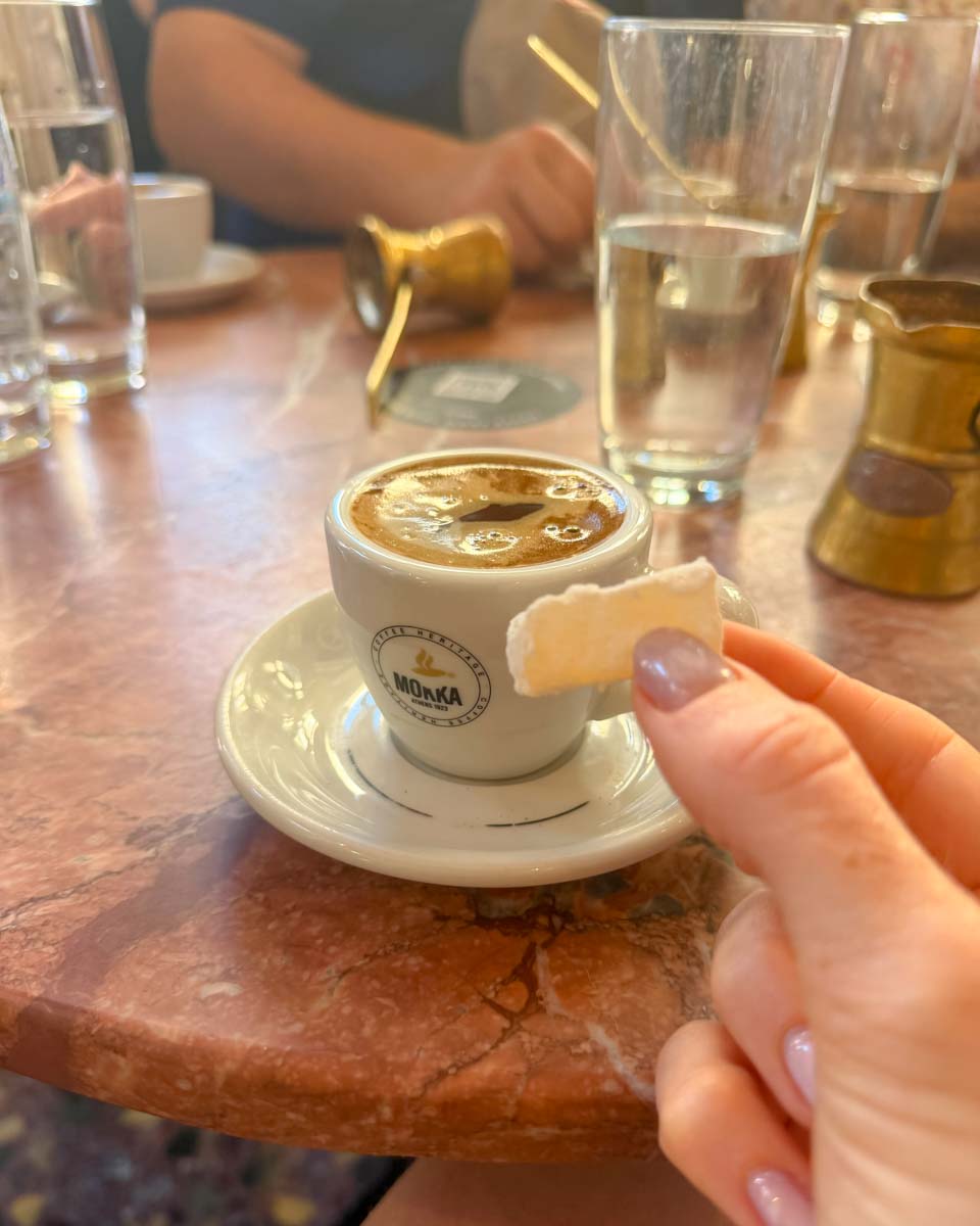 Coffee-on-food-tour-in-Thessaloniki Greece