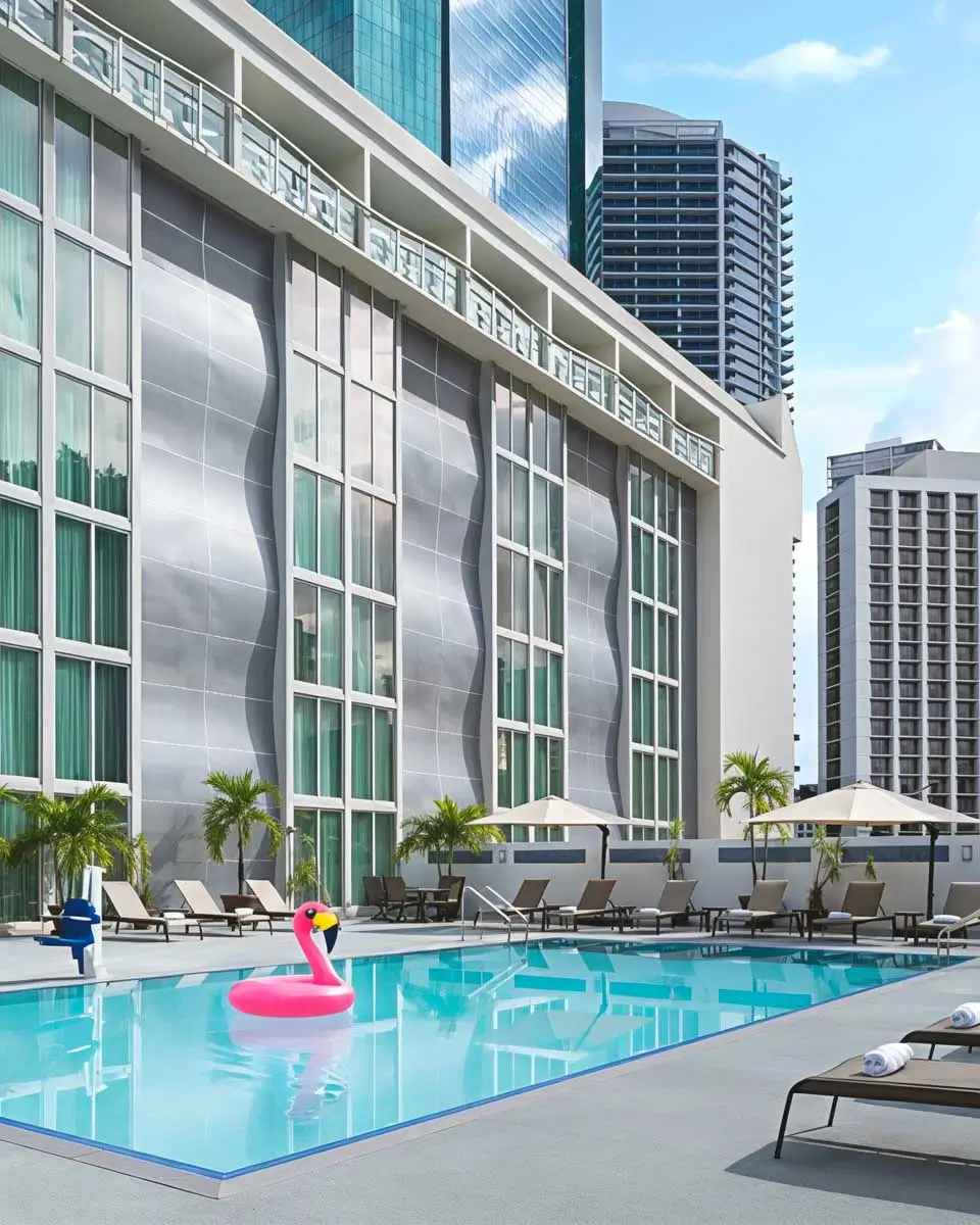 Courtyard Miami Downtown Brickell Area in Miami Florida 1