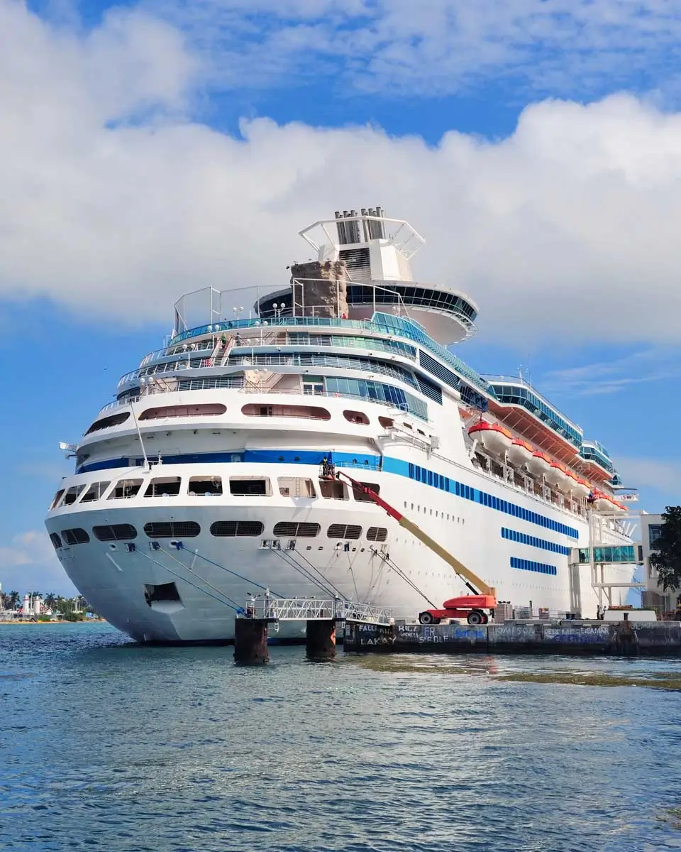Cruise Ship in Miami