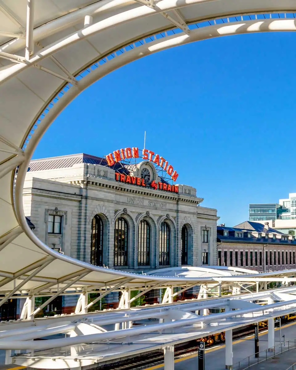 Denver Union Station Train Depot in Denver Colorado