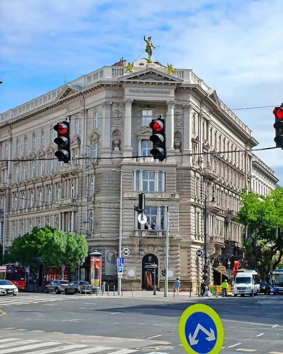 Downtown Budapest street view 2