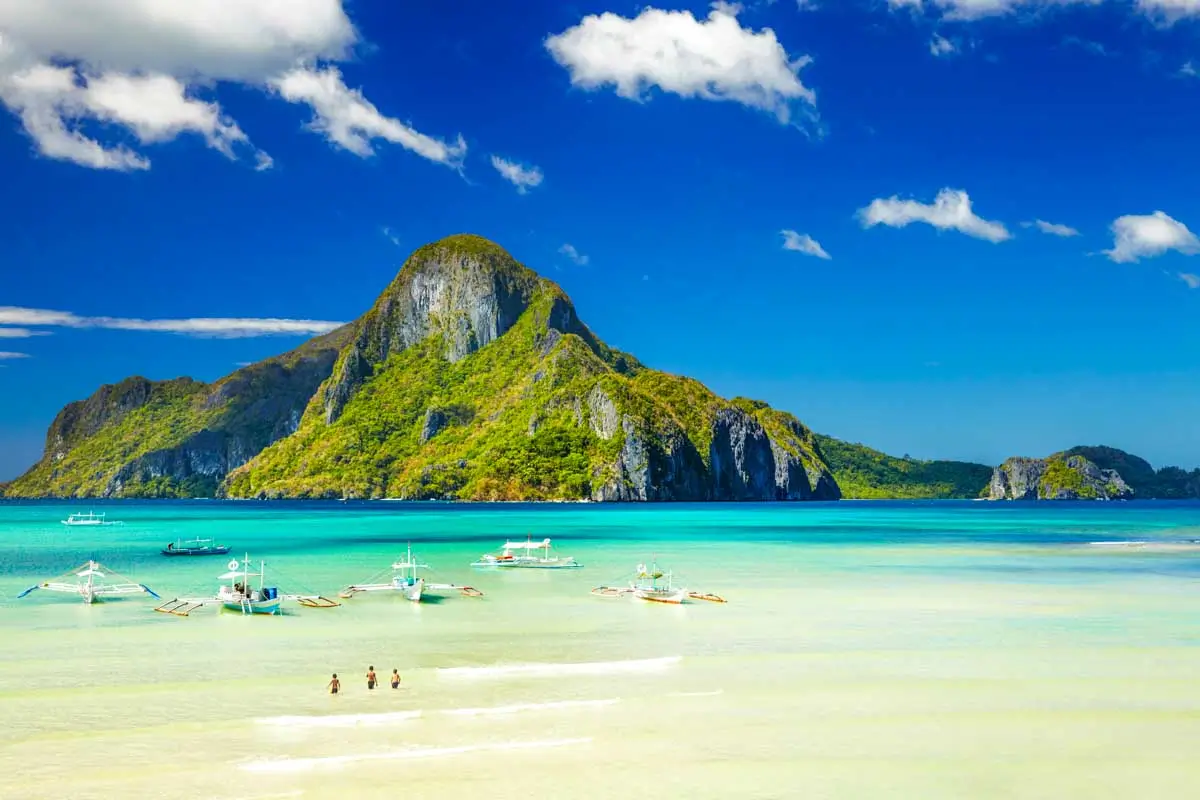 El Nido Bay in the Philippines