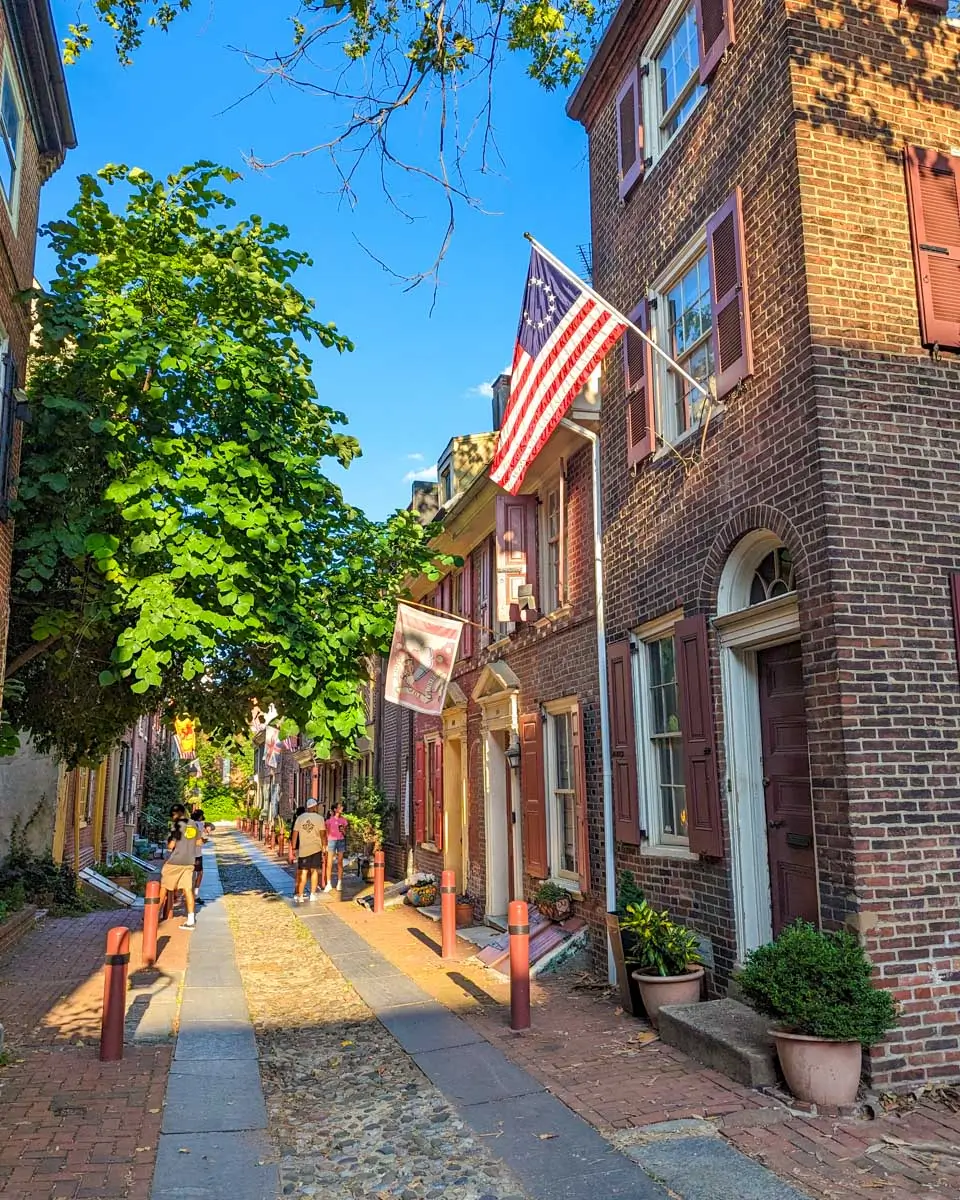 Elfreth's Alley Museum in Philadelphia, Pennsylvania