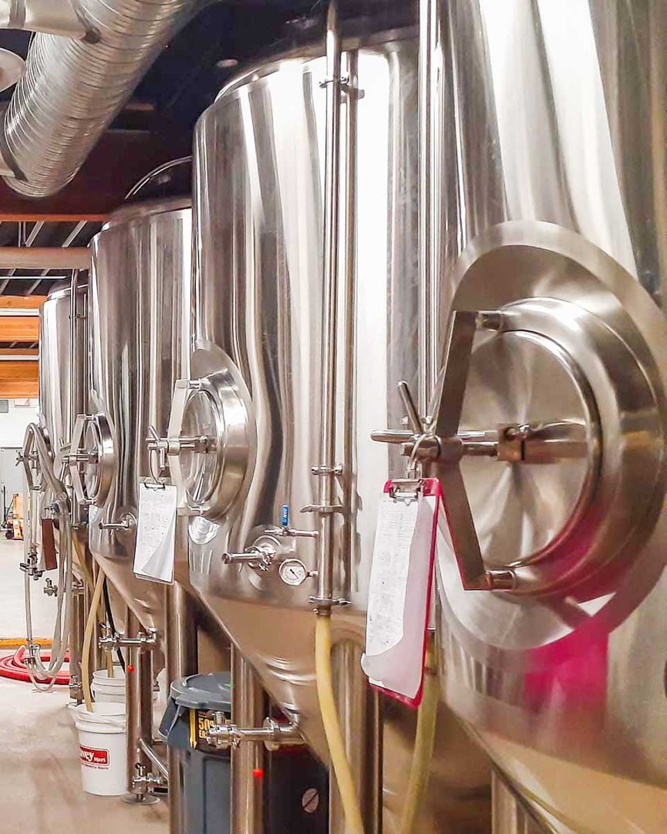 Fermentation-Vessels-at-a-brewery-in-Boulder-Colorado