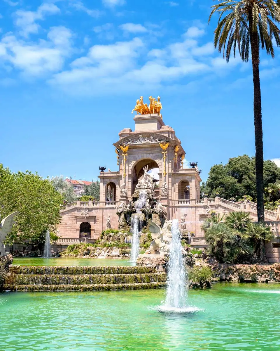 Fountain of Parc de la Ciutadella Barcelona
