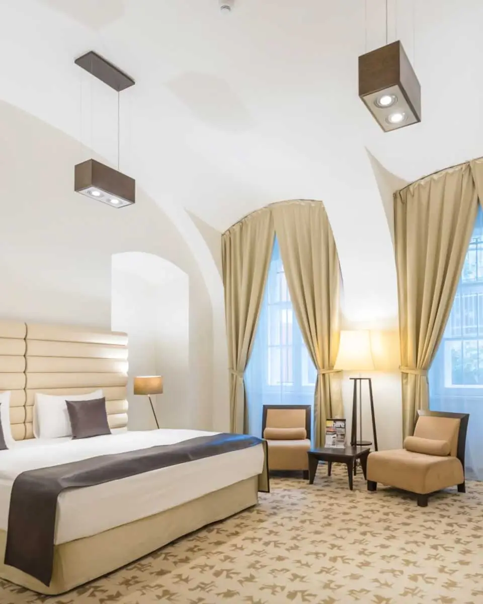 Guestroom at Buda Castle Hotel Budapest
