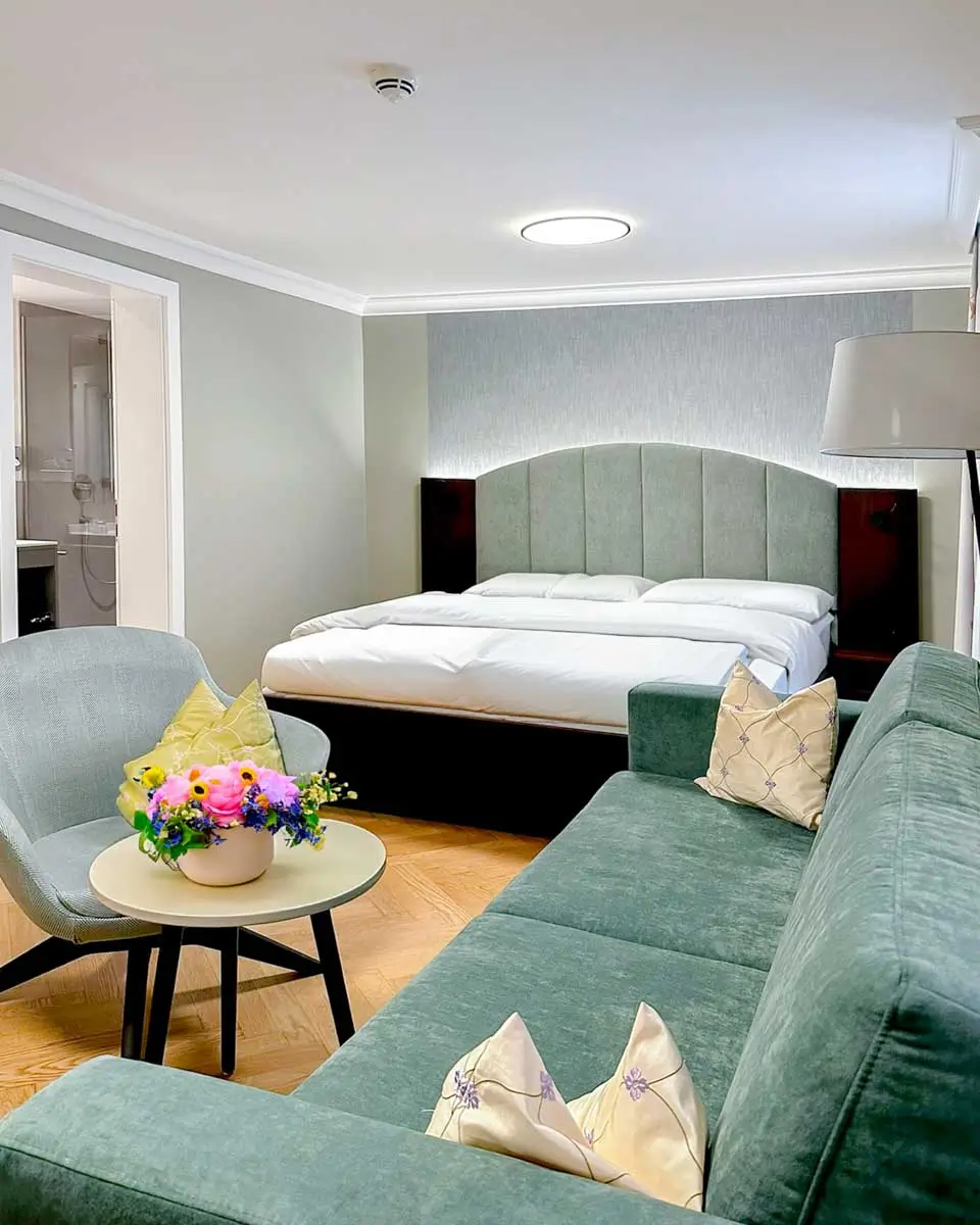 Guestroom at Hotel Elefant in Salzburg