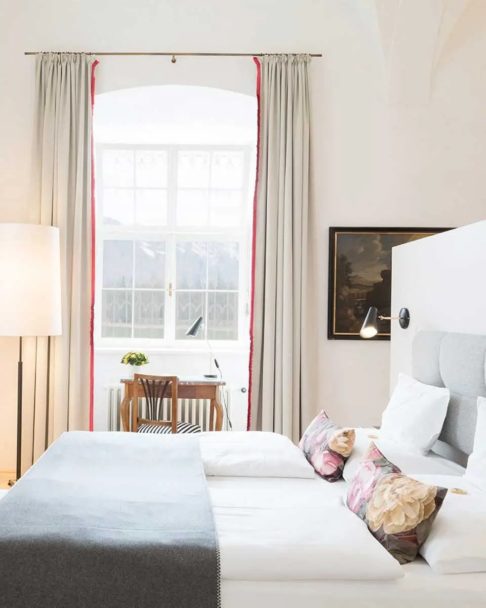 Guestroom at Hotel Schloss Leopoldskron Salzburg