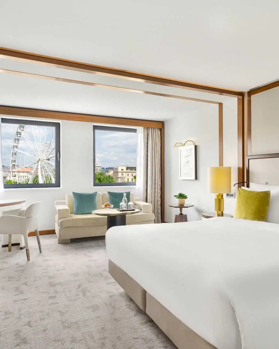 Guestroom at Kempinski Hotel Corvinus Budapest