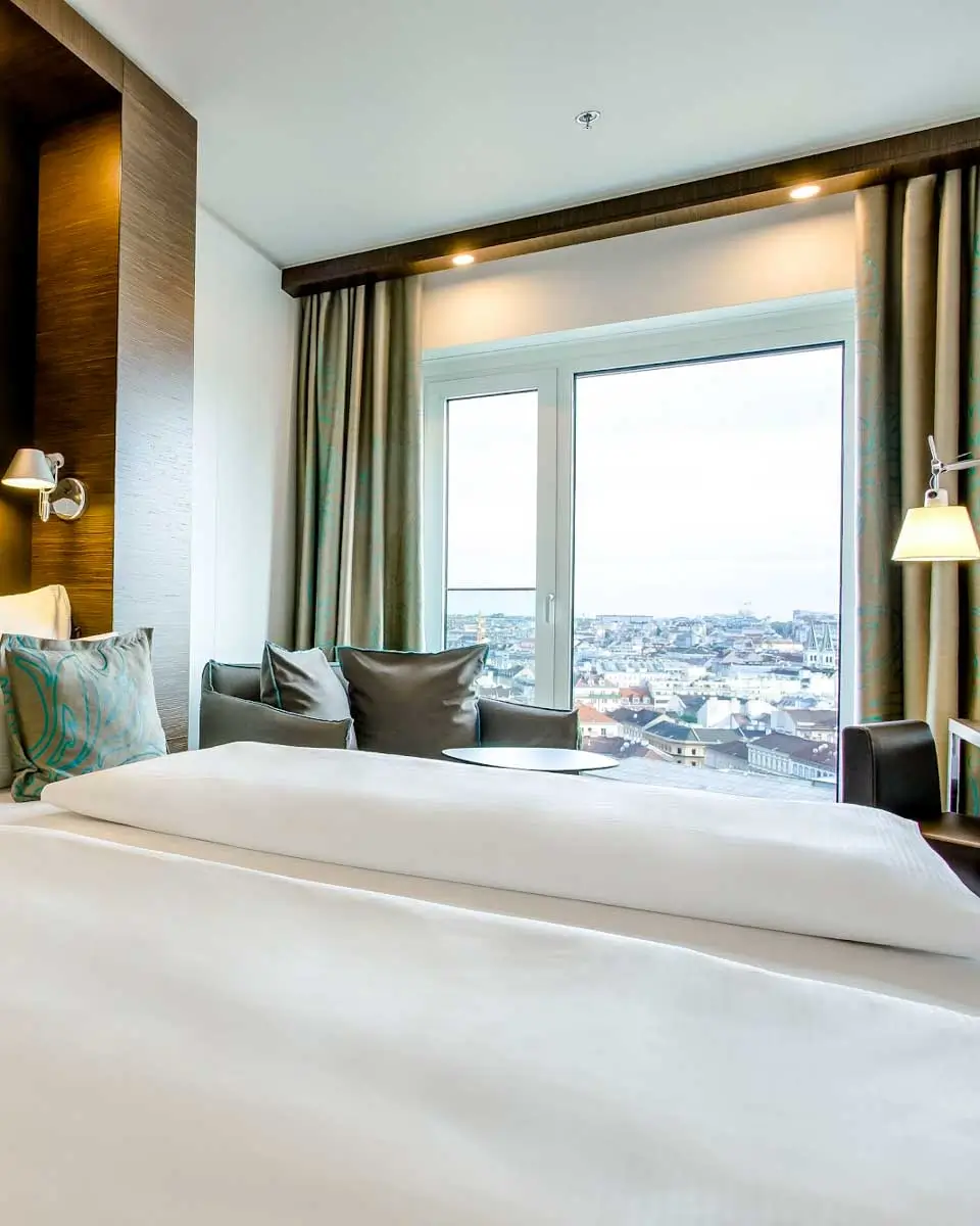 Guestroom at Motel One Hauptbahnhof in Vienna