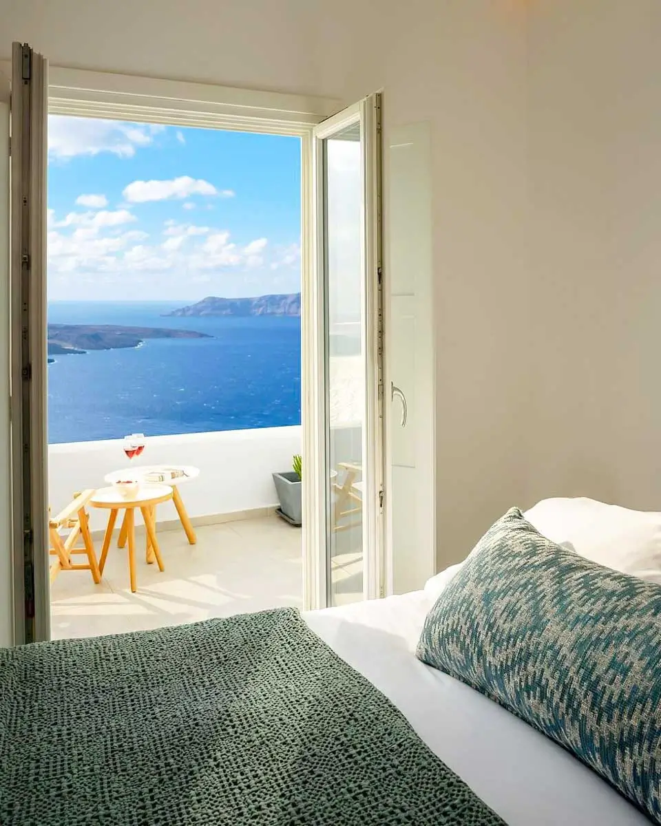 Guestroom at Panorama Studios and Suites in Fira, Greece