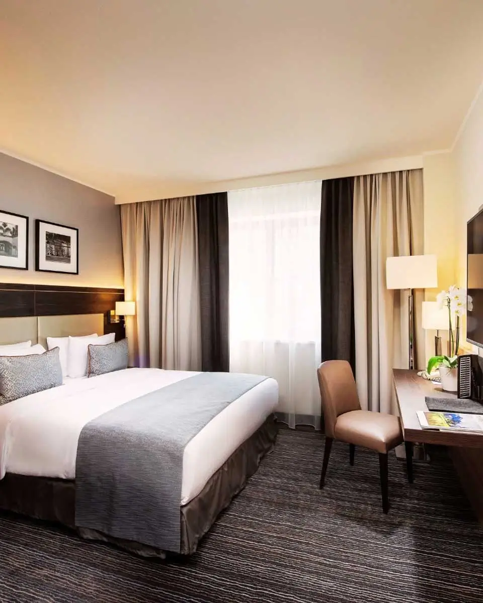 Guestroom at Radisson Blu Hotel & Conference Centre, Salzburg