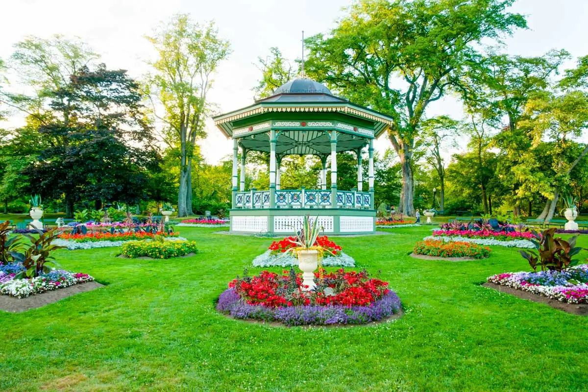 Halifax Public Gardens in Halifax, Nova Scotia