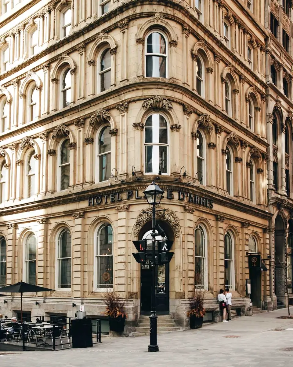 Hôtel Place d'Armes in Montreal, Quebec