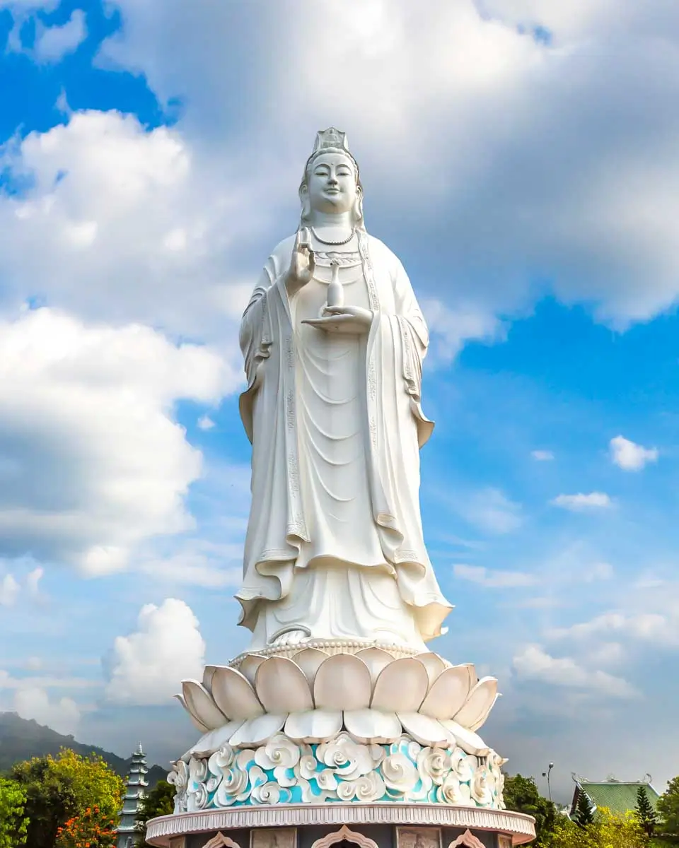 Lady Buddha Statue in Da Nang, Vietnam