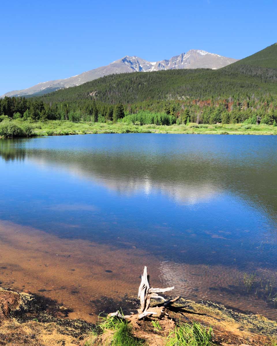 Lily Lake in Rocky Mountain National Park