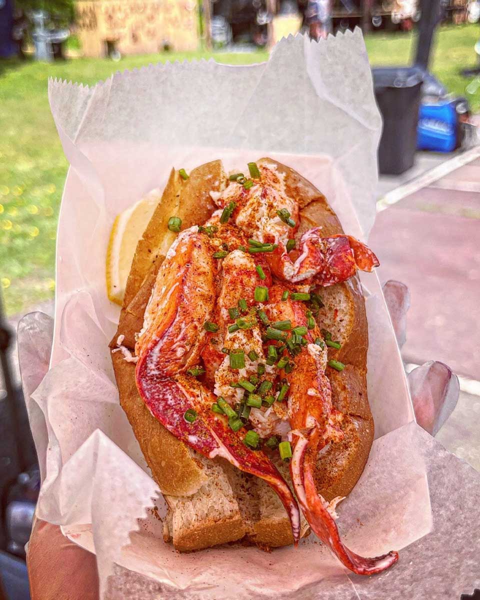 Lobster-roll-eaten on a food tour in Halifax Nova Scotia