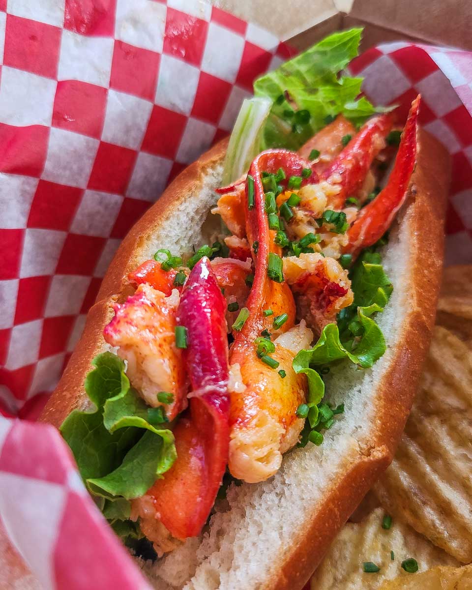 Lobster-roll-in-Halifax Nova Scotia-on-a-food-tour
