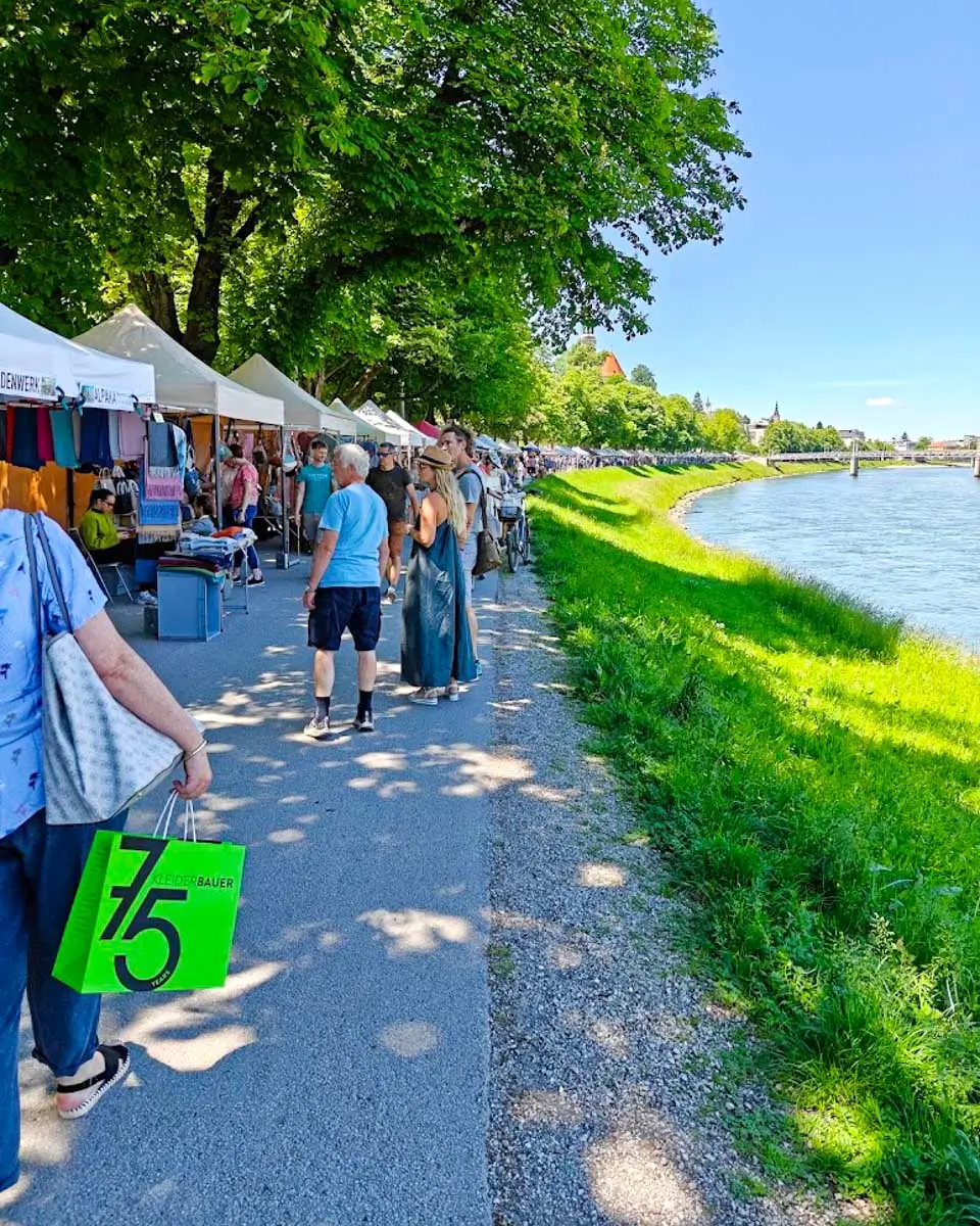 Riverside Market market in Salzburg