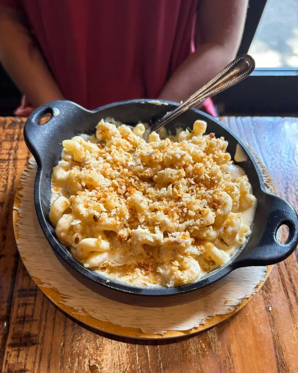 Mac n cheese eaten at The Eagle OTR - Cincinnati
