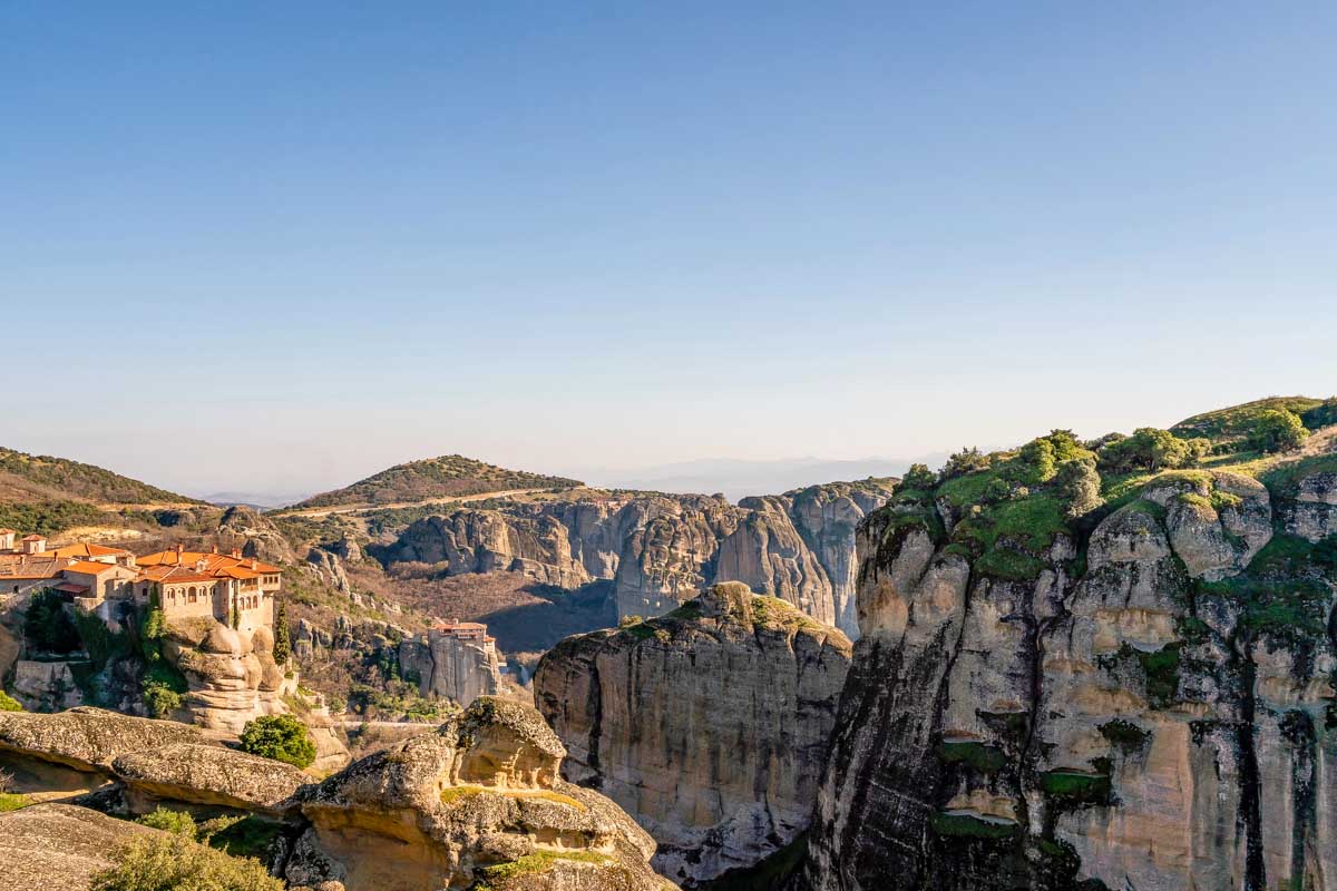 Monastery-seen-on-a-day-trip-to-Meteora-from-Thessaloniki-Greece