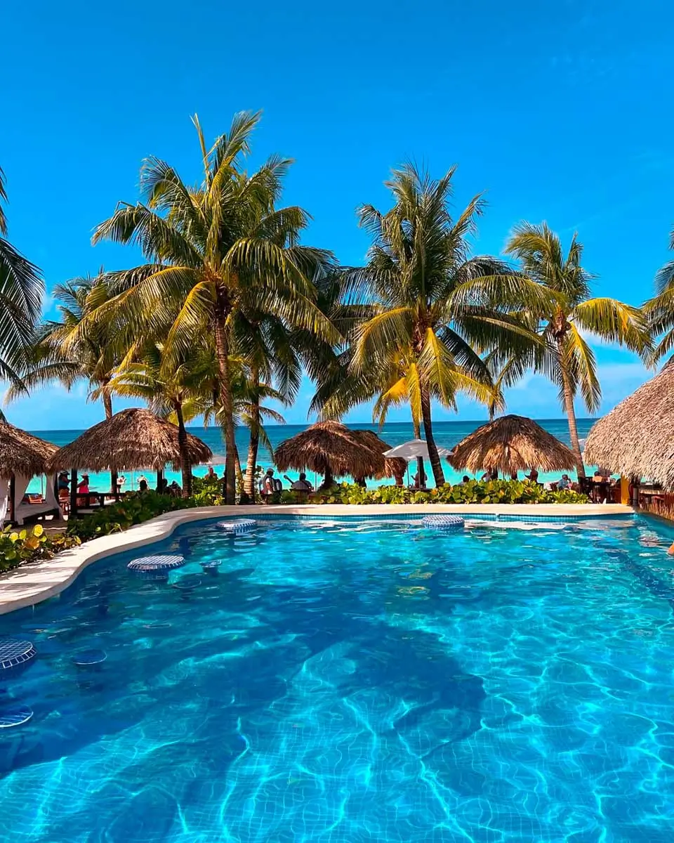 Mr. Sanchos Beach Club in Cozumel, Mexico