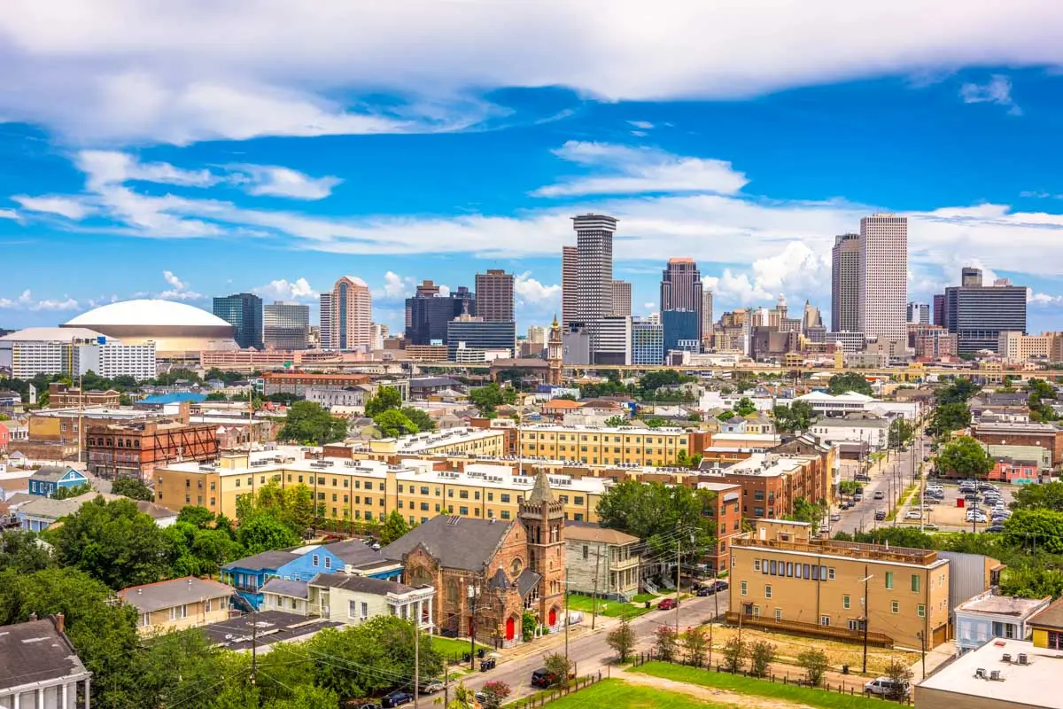 New Orleans Louisiana cityscape