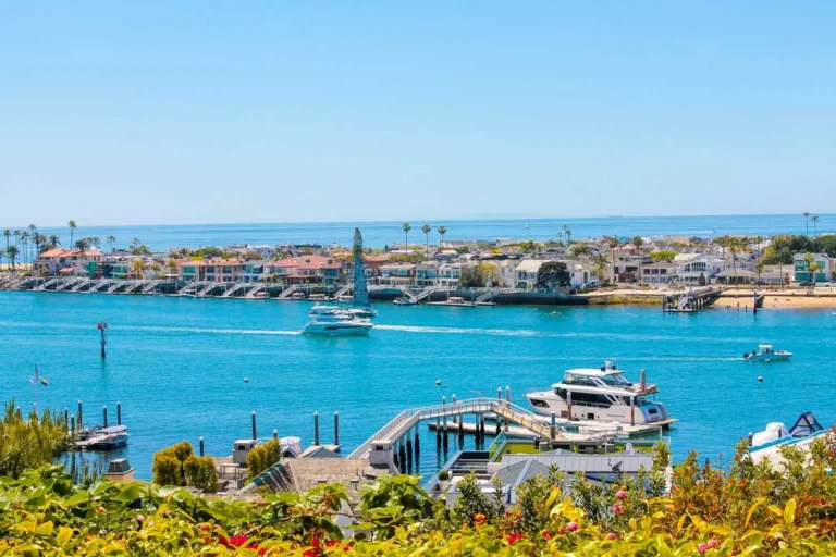 Newport Harbor and Newport Beach, California