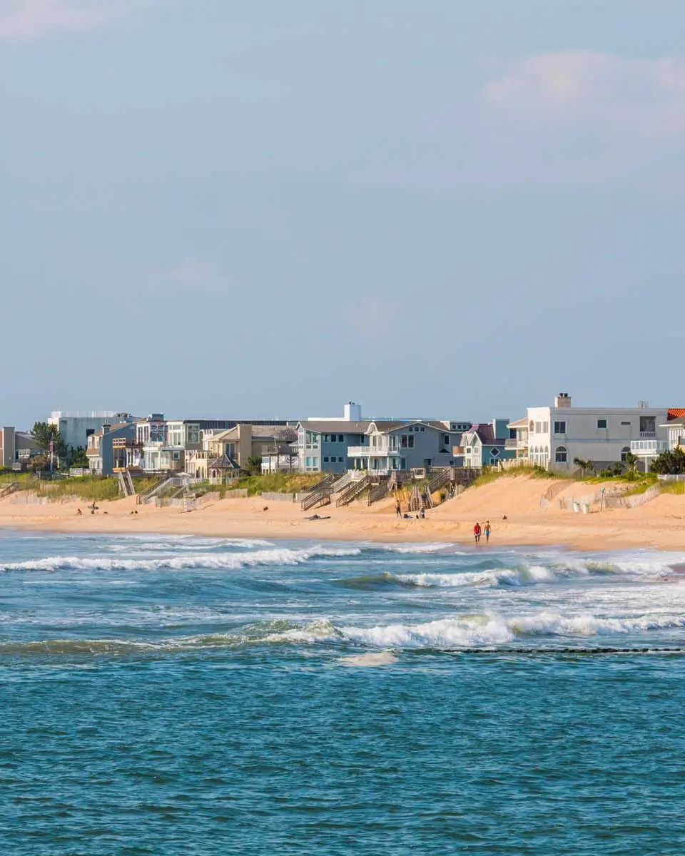 Oceanfront Beach in Virginia Beach, Virginia
