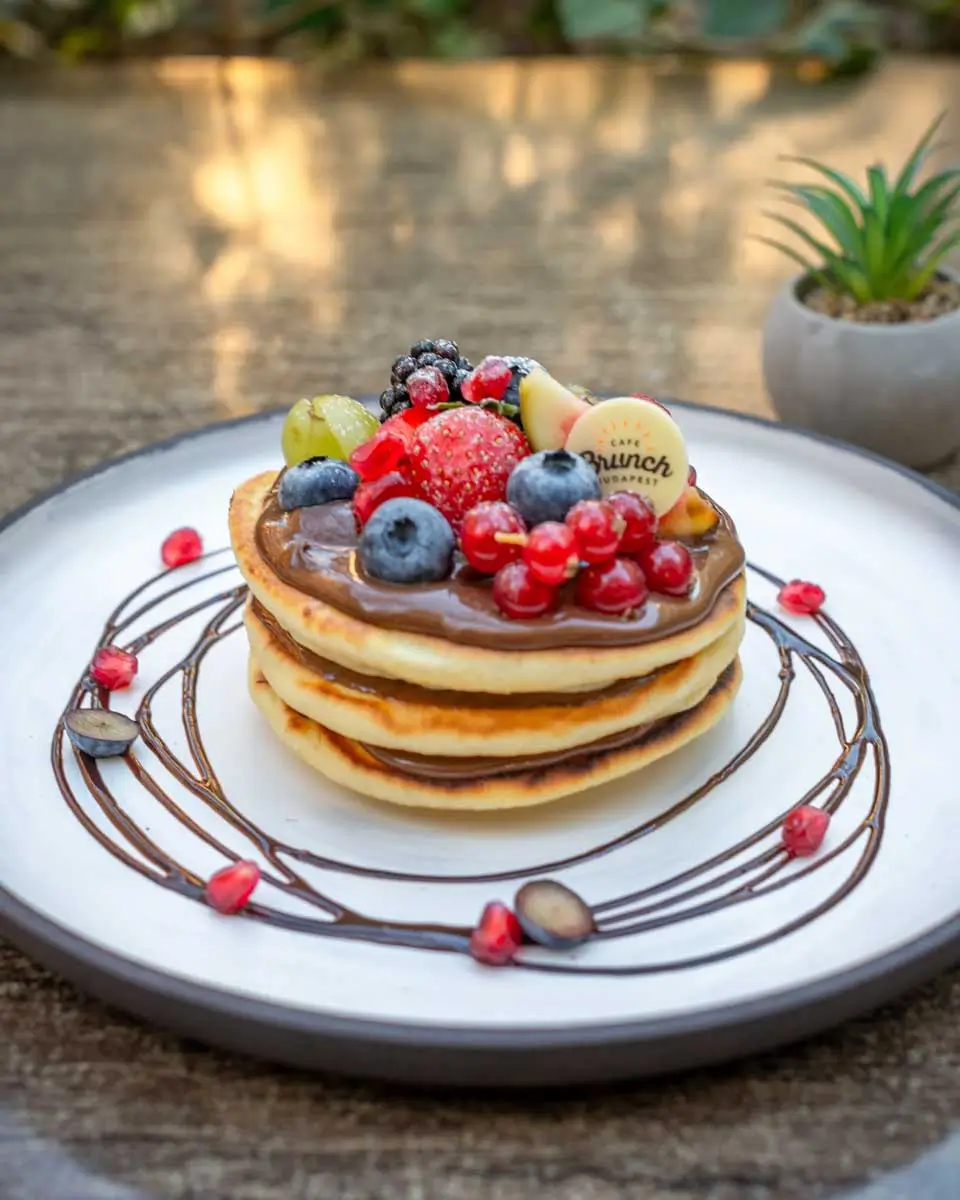 Pancakes at Brunch Bistro Budapest