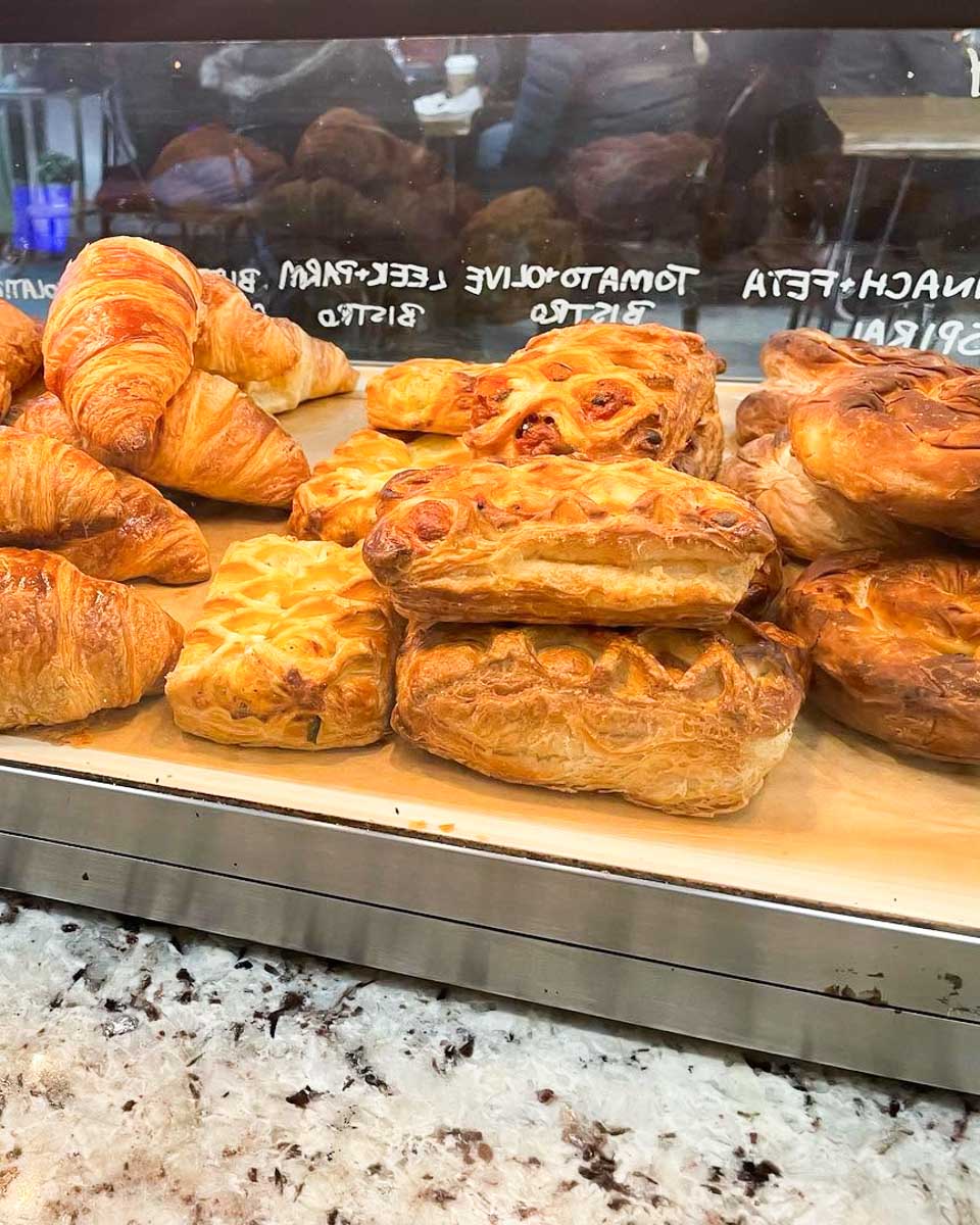 Pastries at the Ottawa Bike Cafe