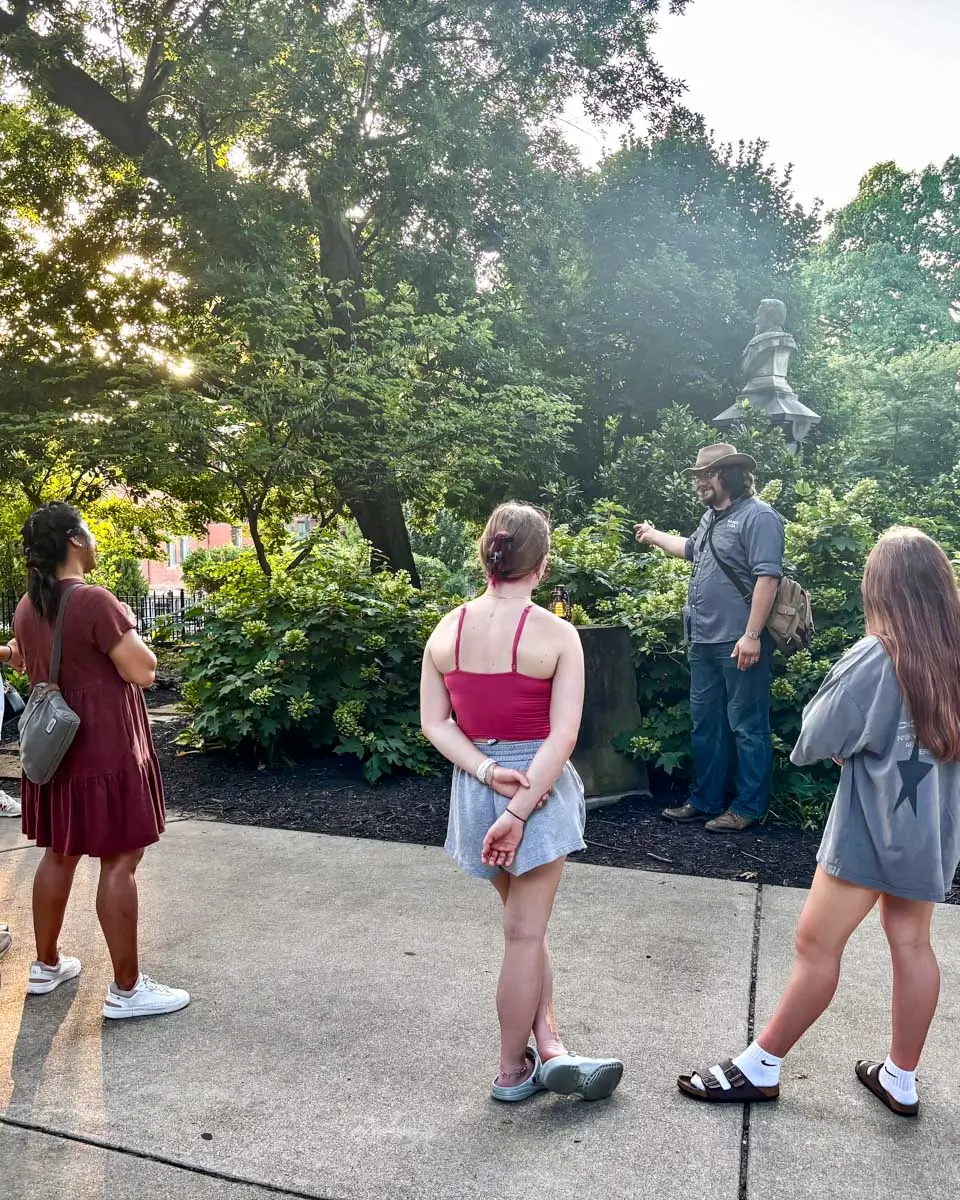 Phantoms of the Pig Iron Past Cursed Cincinnati Ghost Tours - Washington Park - Cincinnati_