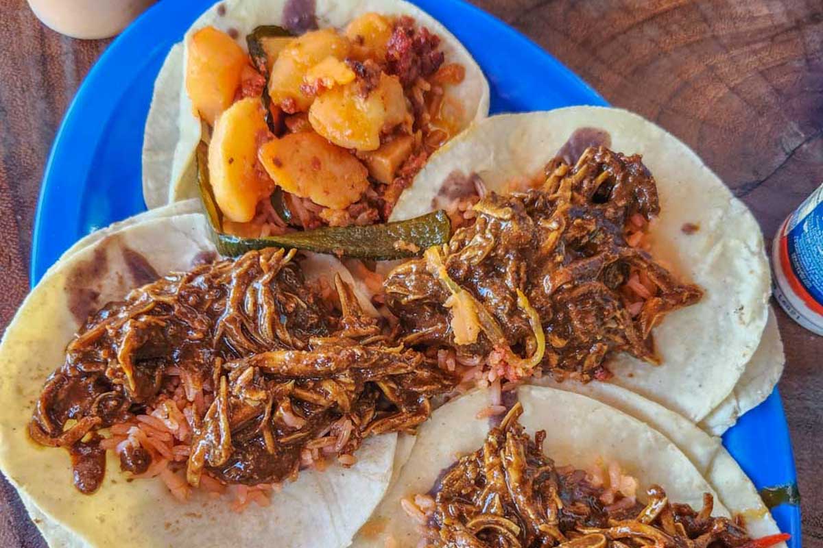 Plate-of-assorted-tacos-in-Virginia Beach, Virginia