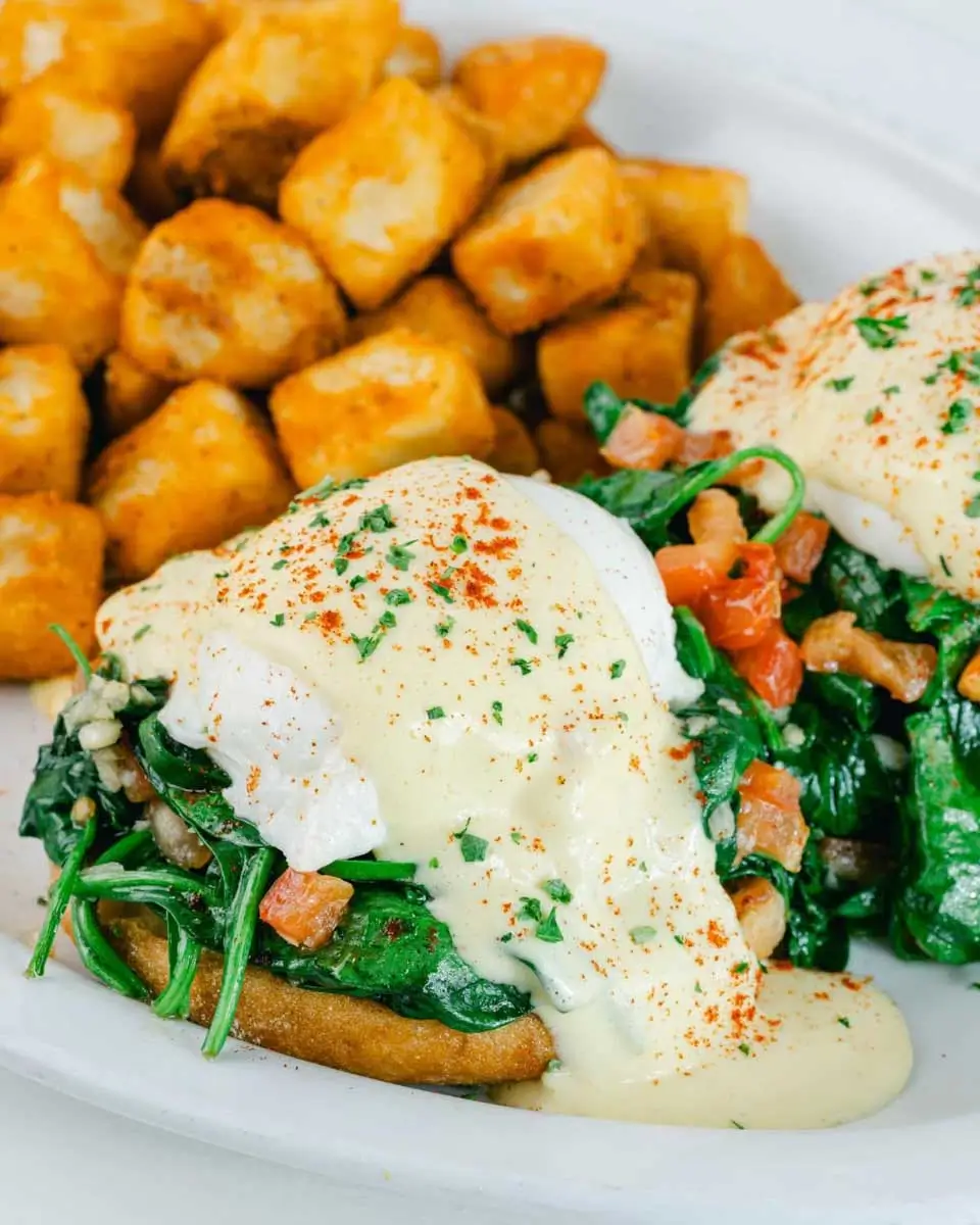 Poached eggs at the Wild Eggs Restaurant in Cincinnati