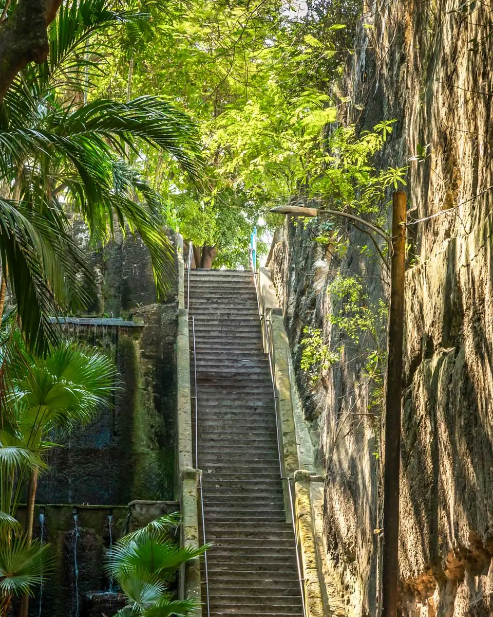 Queen's Staircase in Nassau