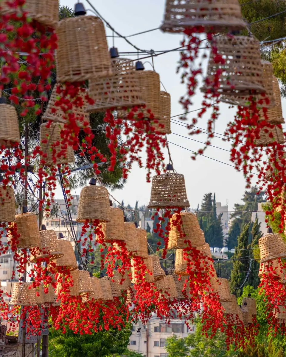 Rainbow Street in Amman, Jordan