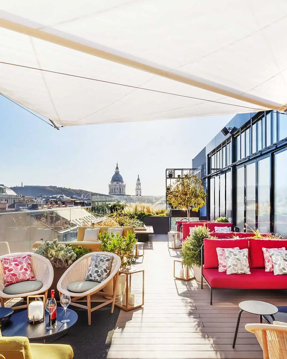 Rooftop at Pullman Budapest