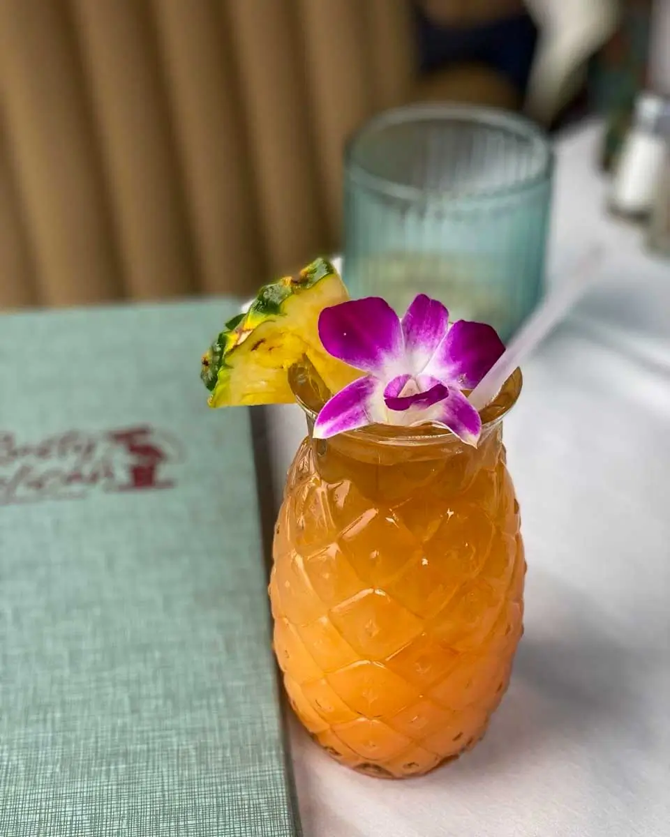 Rusty Mai Tai at Rusty Pelican Newport Beach