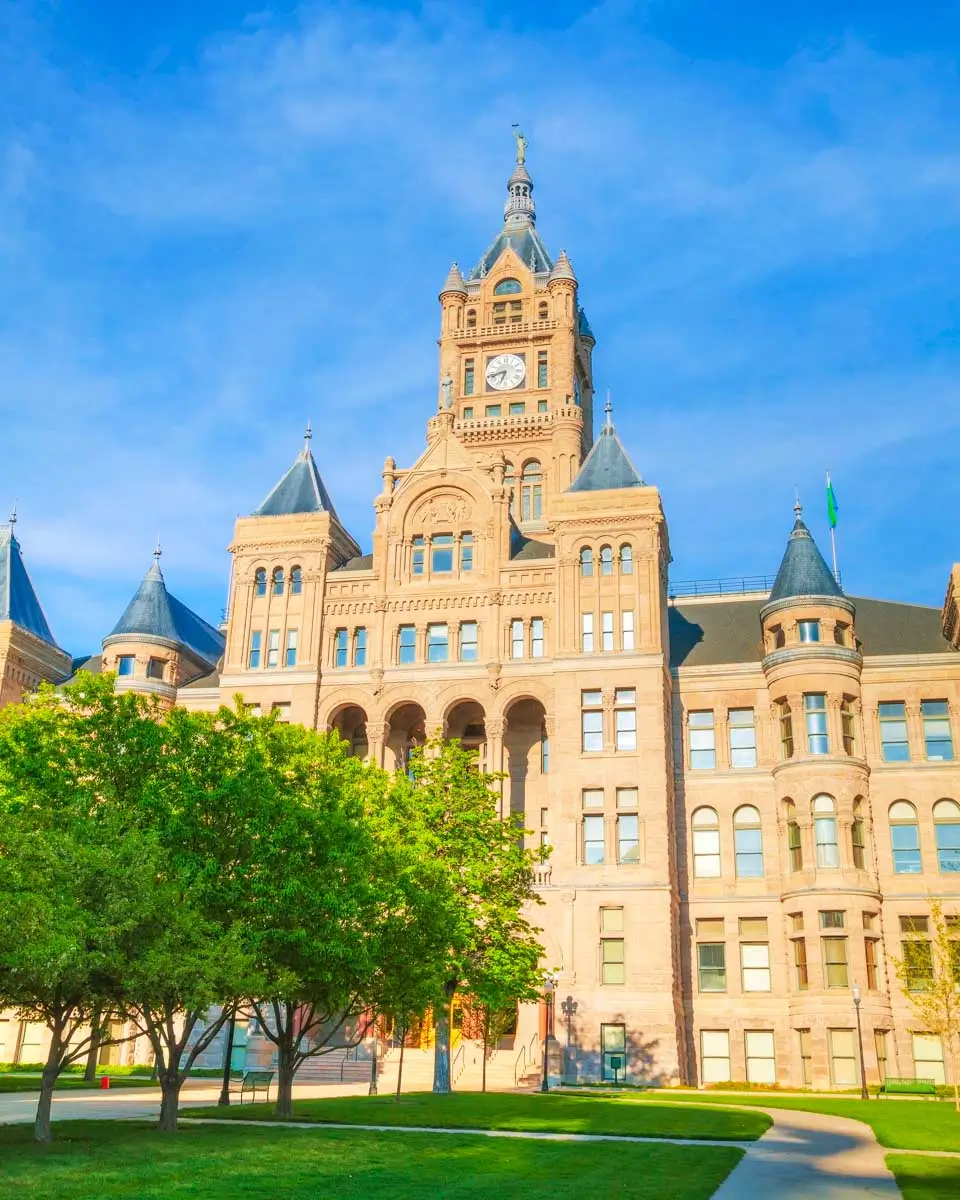 Salt Lake City and County Building located in Washington Square, Salt Lake City, Utah