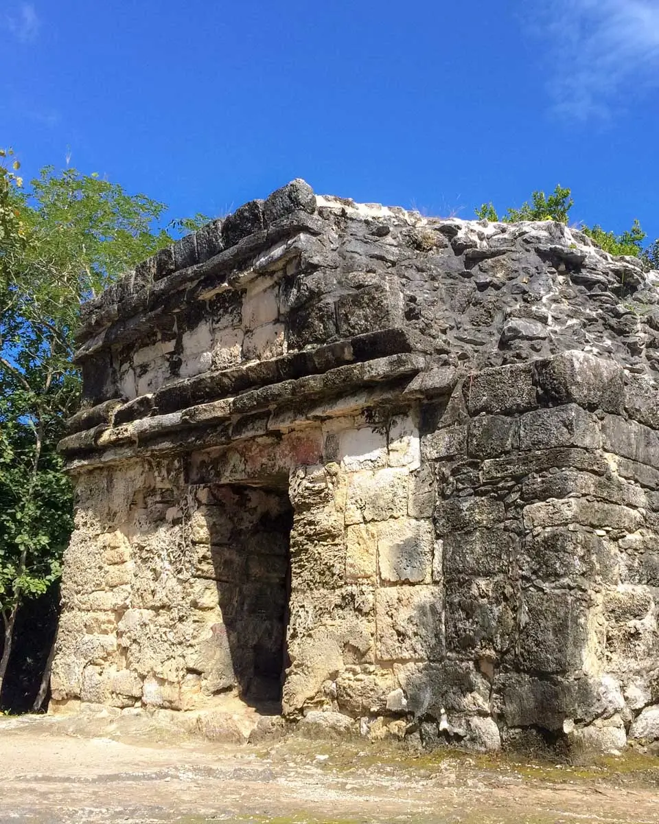 San Gervasio archaeological mayan site in Cozumel, Mexico