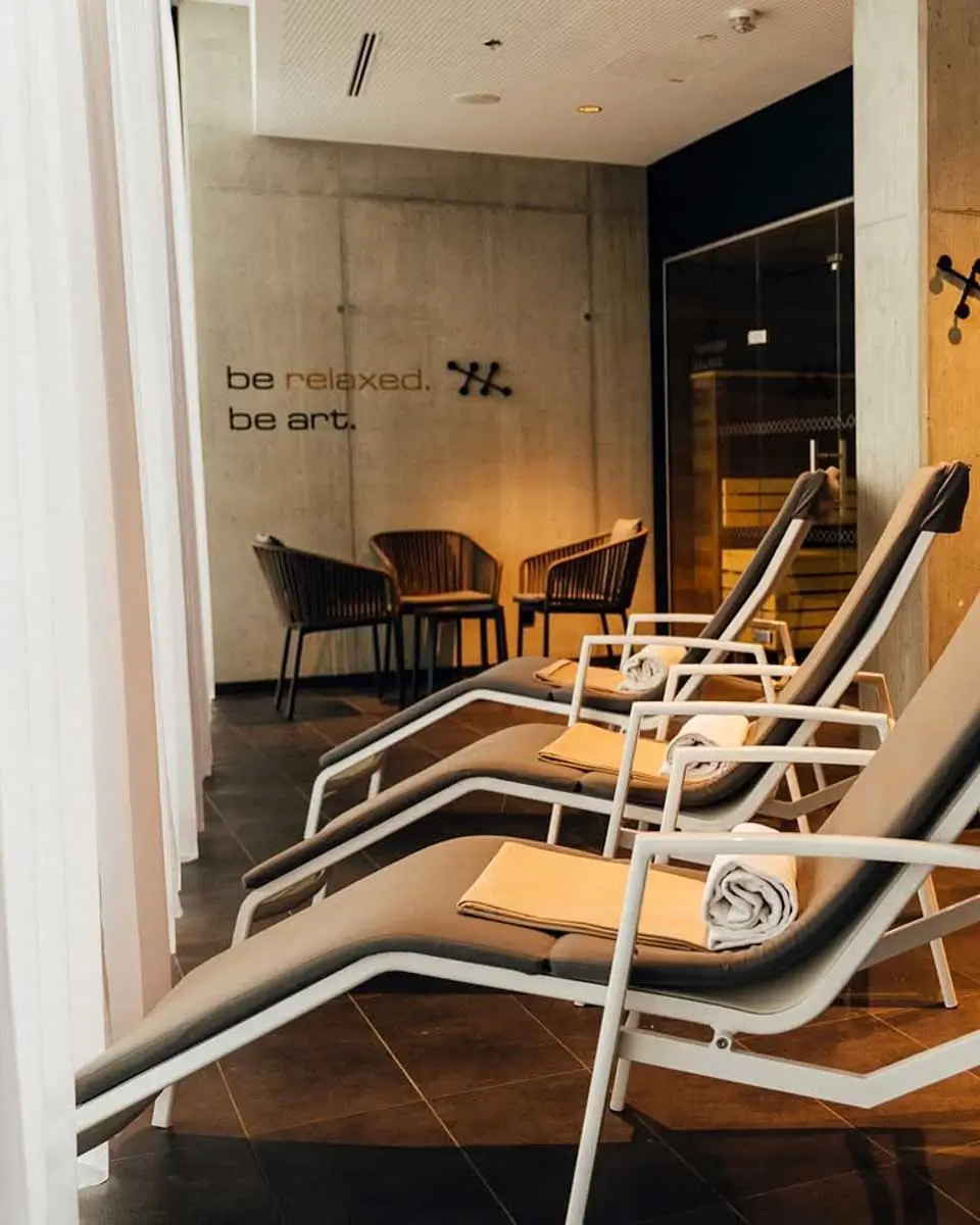 Sauna at arte Hotel Salzburg