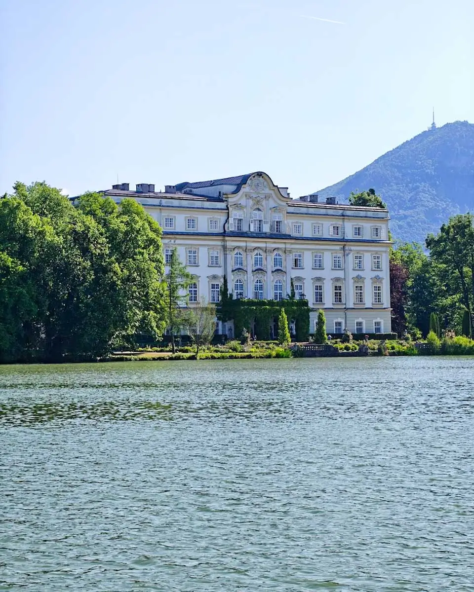 Schloss Leopoldskron seen on Sound of Music Tour in Salzburg