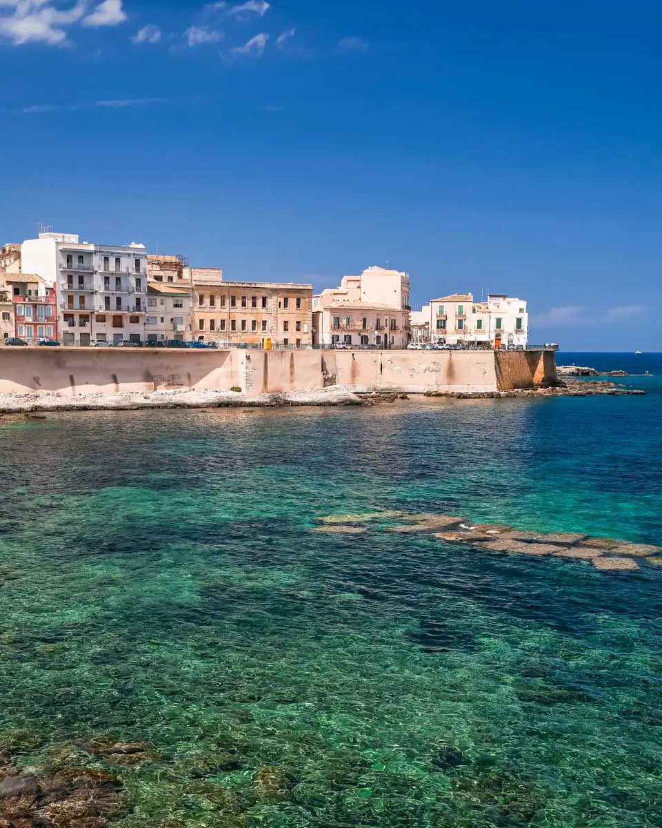 Spiaggia di Cala Rossam Syracuse, Italy