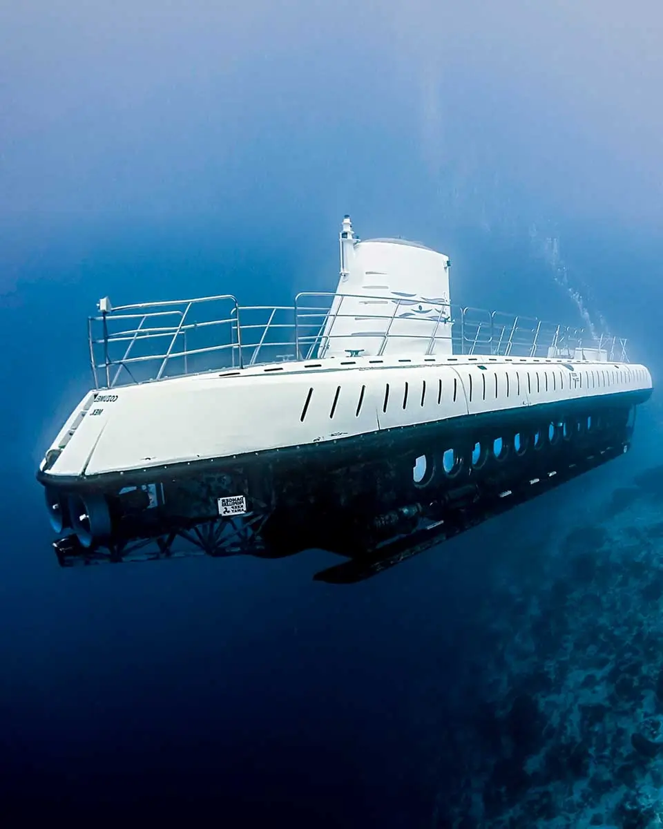 Submarine of Atlantis Submarine Adventure Cozumel tour Mexico