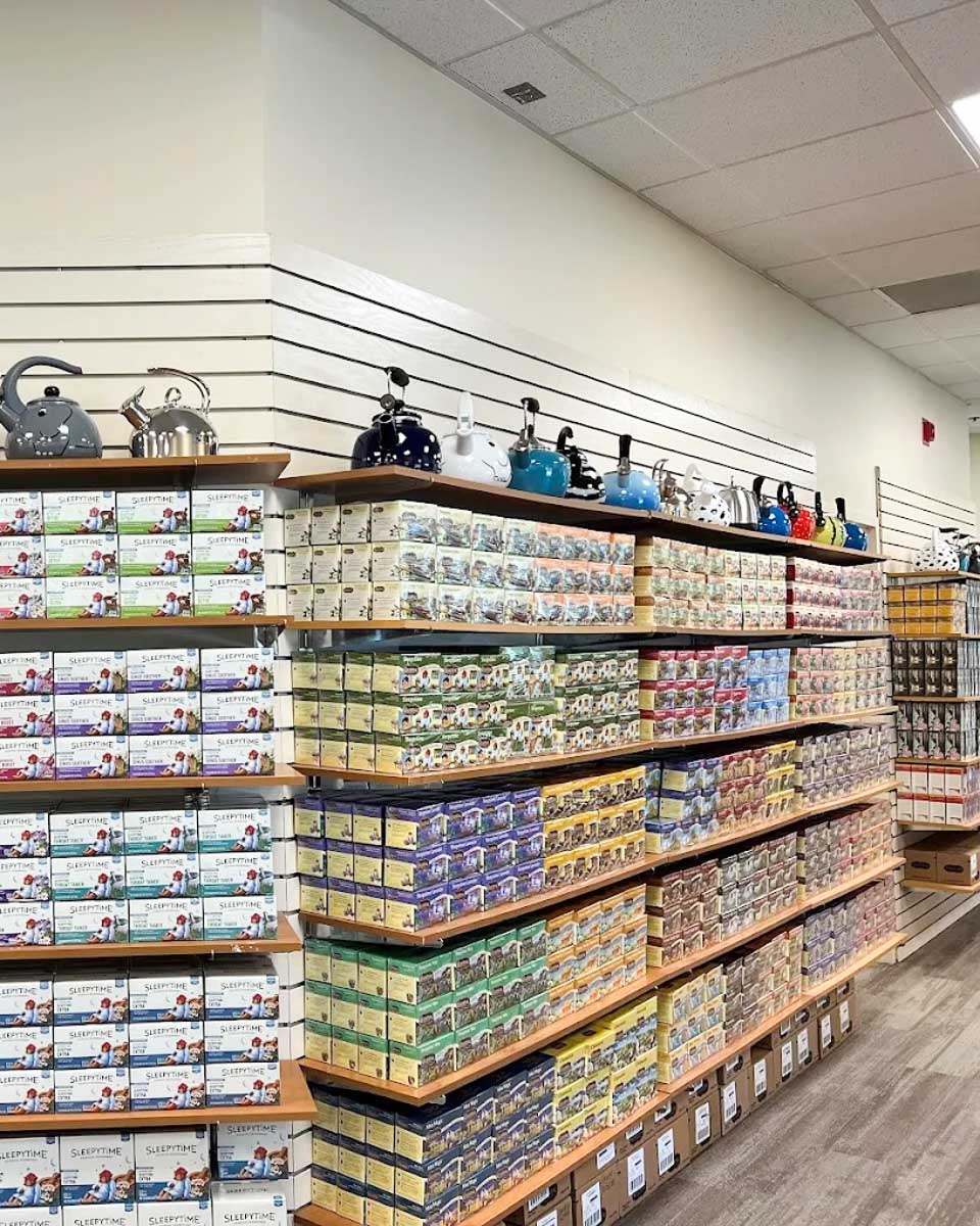 Tea for sale at celestial seasoning in Boulder Colorado copy