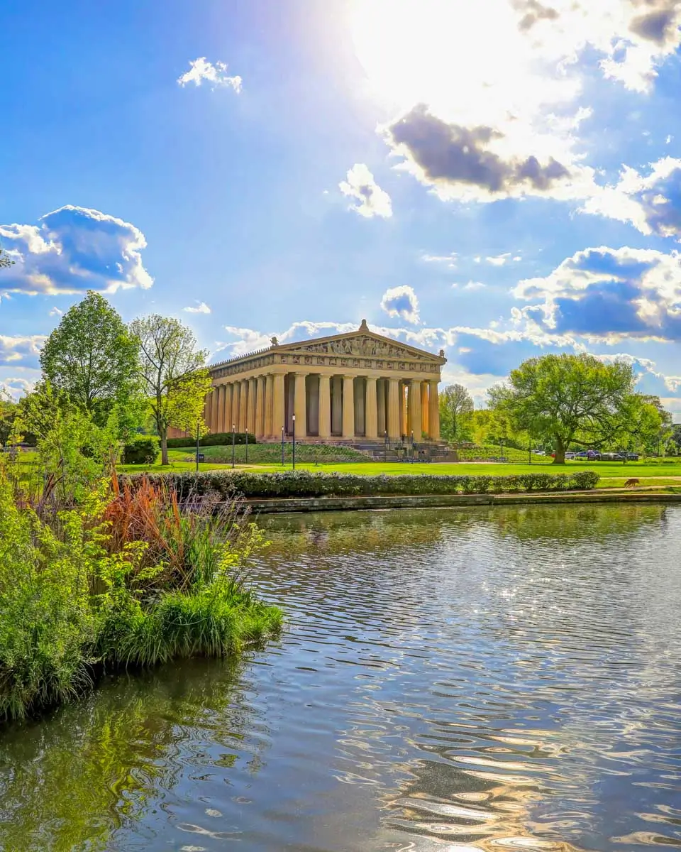 The Parthenon in Centennial Park, Nashville, Tennessee