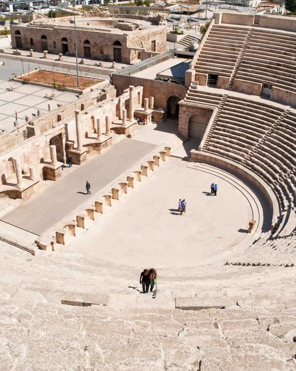 The Roman Theatre in Amman, Jordan