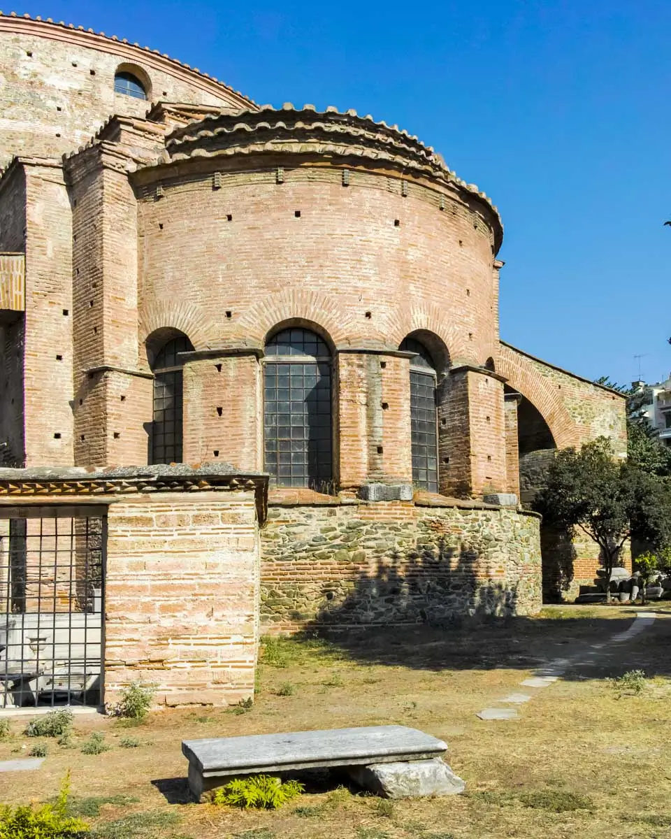 The ancient Roman Rotunda of Galerius in Thessaloniki, Greece 1