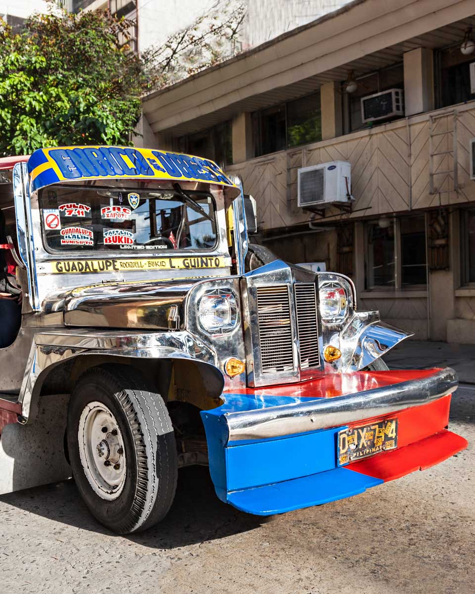The-jeepney-we-rode-in-on-a-tour-from-Manila Philippines